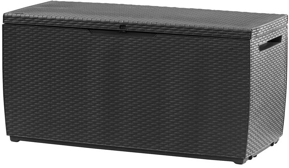 Auflagenbox Capri 310L Anthrazit mit Rollen Gartenbox