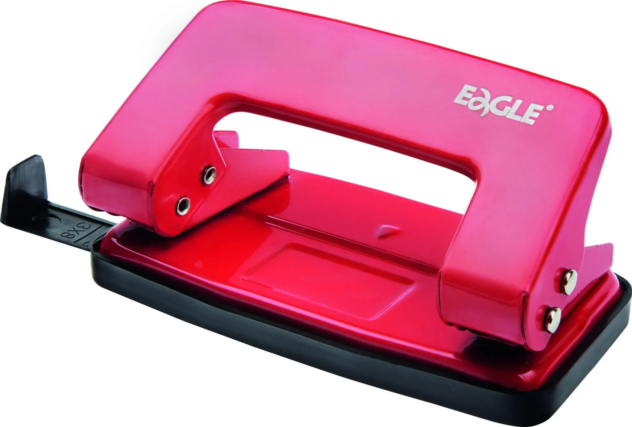 Eagle – Präzisions-Schreibtischlocher „709 R“ (Rot)