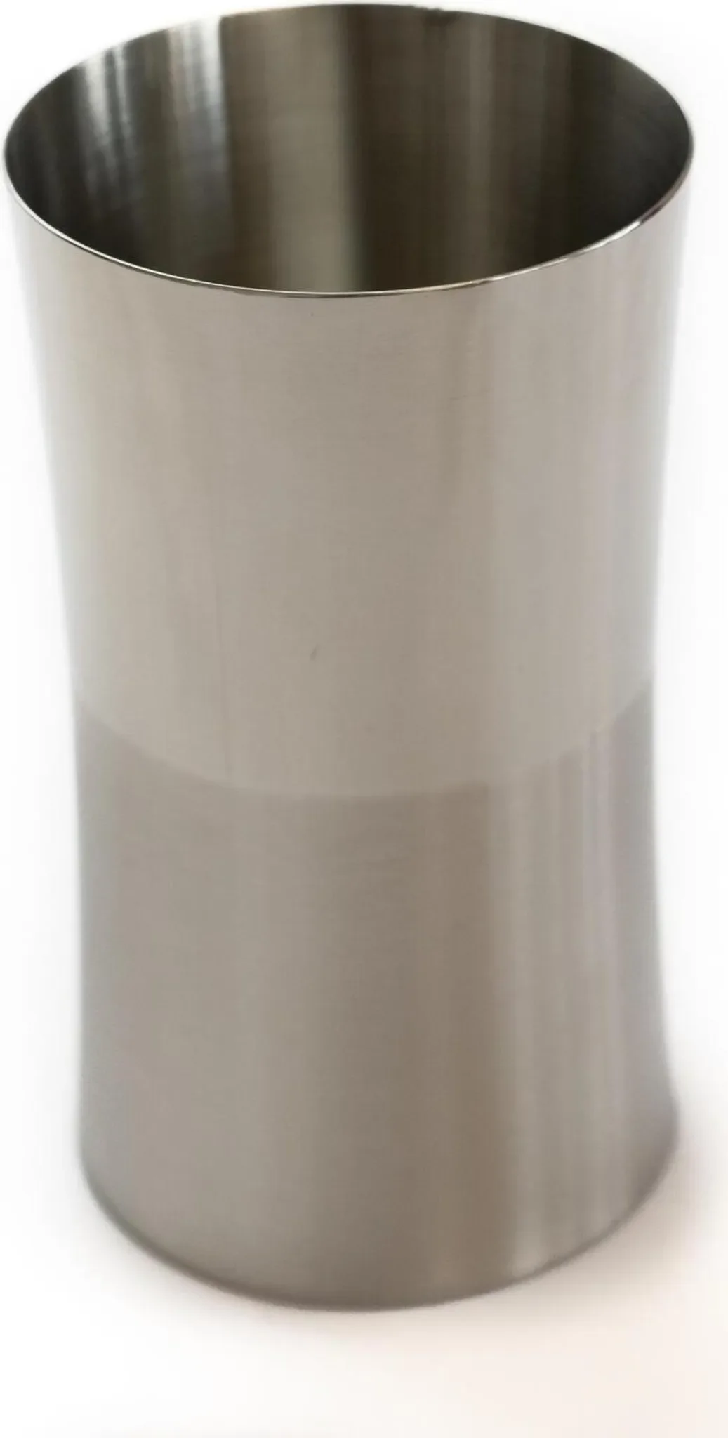 Bagnoxx – Zahnputzbecher aus Edelstahl, Grau/Silber