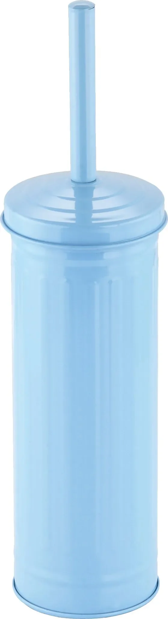 MSV – WC-Bürste „Habana“ mit Behälter, Pastellblau