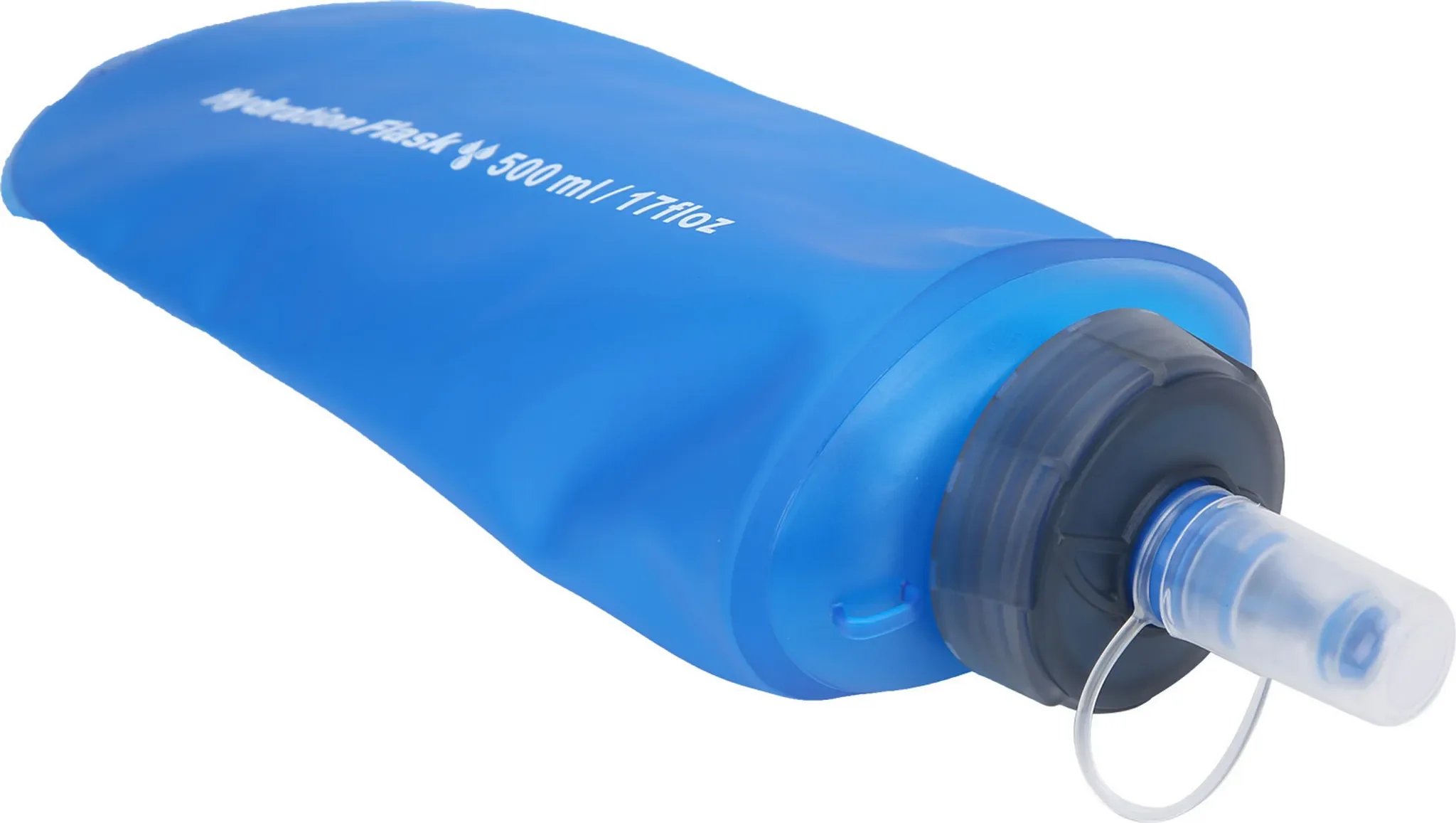 Cocosity – Faltbare Silikon-Wasserflasche 500 ml (Blau)