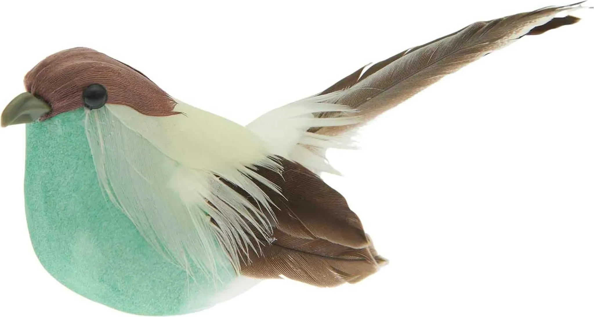 Rico Design – Deko-Vogel mit Clip, Türkis