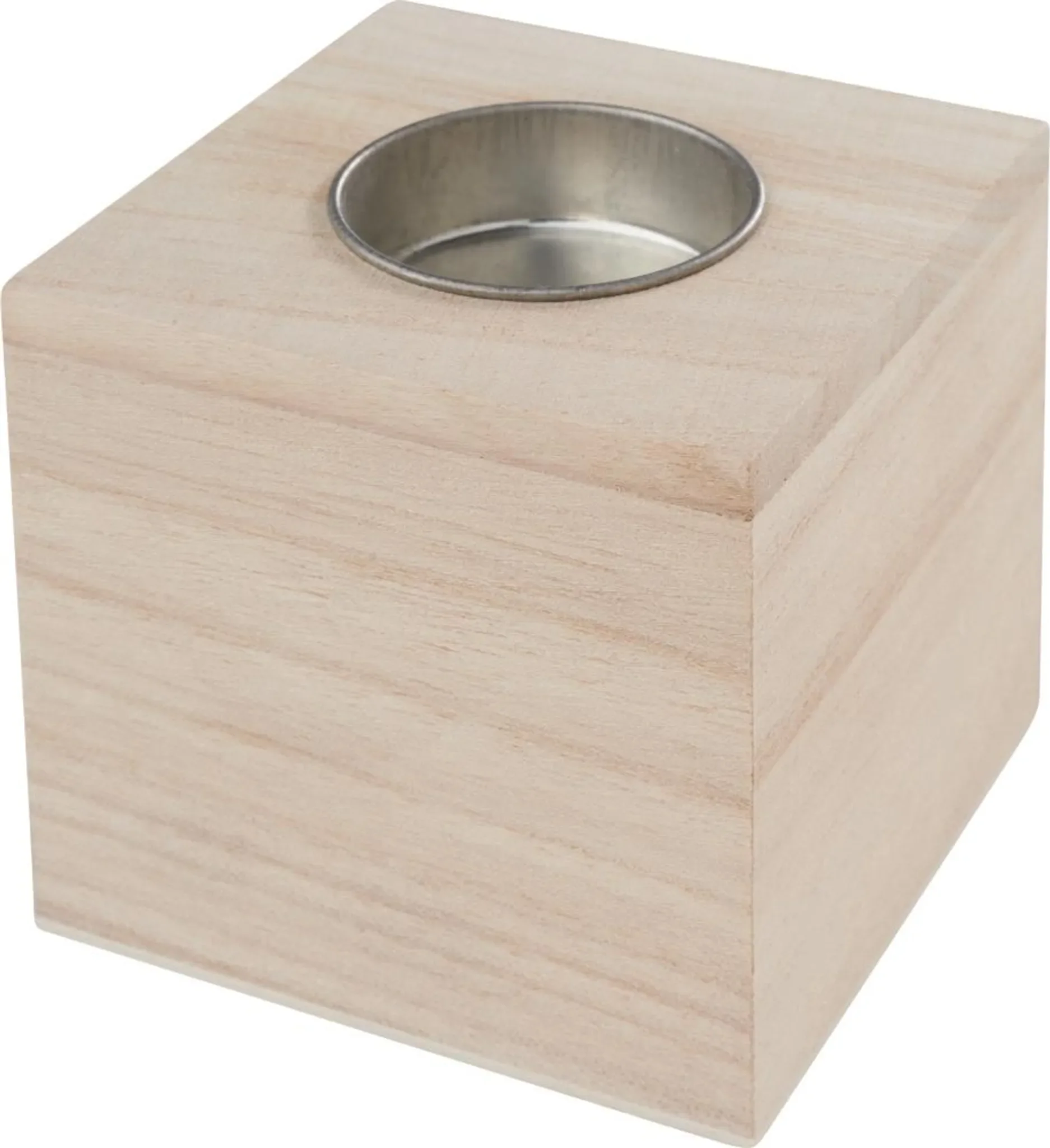 VBS – Teelichtwürfel aus Holz