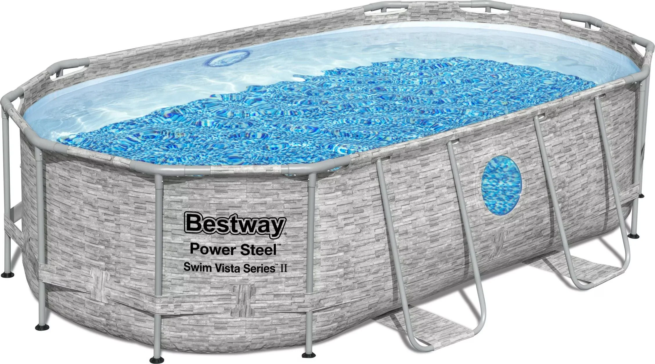 Bestway Power Steel Aufstellpool Set 427x250x100 cm