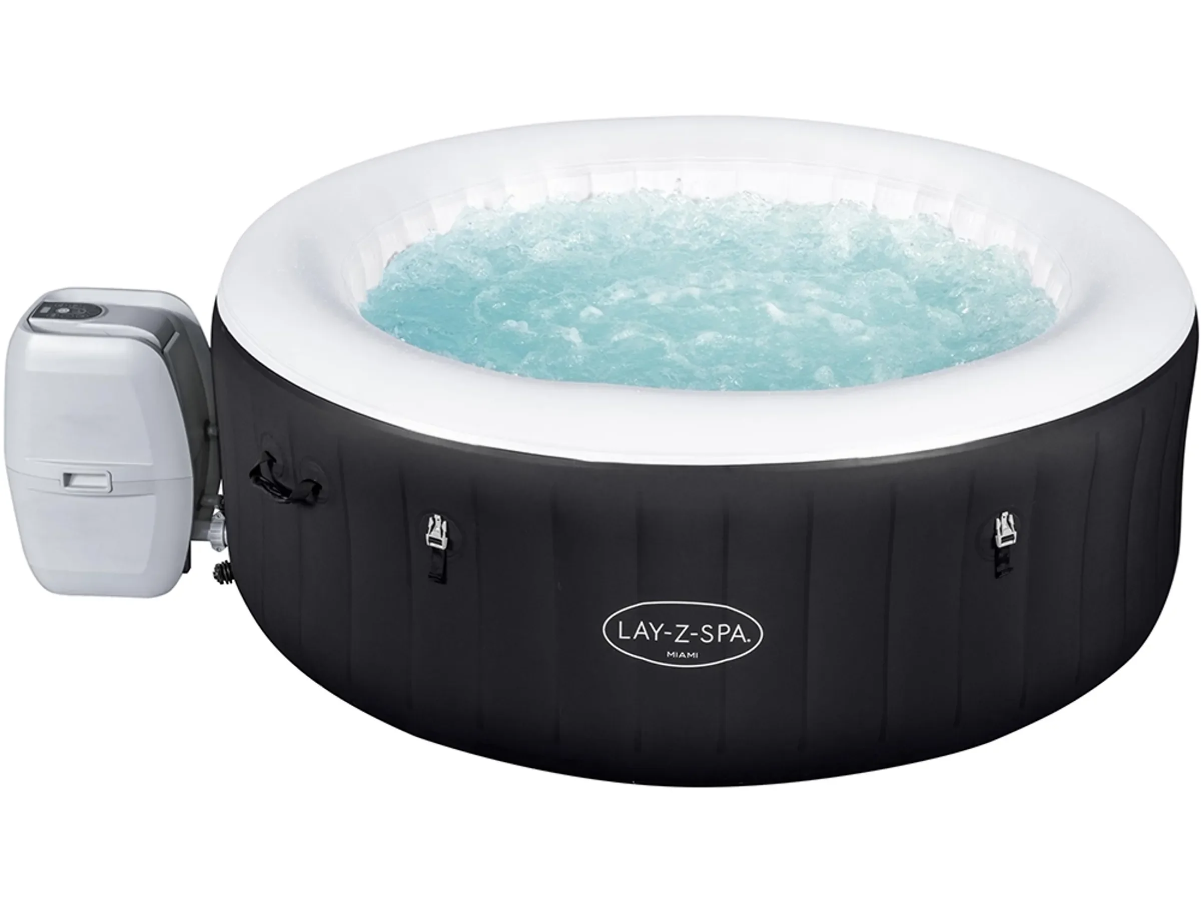Bestway Lay Z Spa Miami AirJet Whirlpool 180 cm 66 cm rund aufblasbar