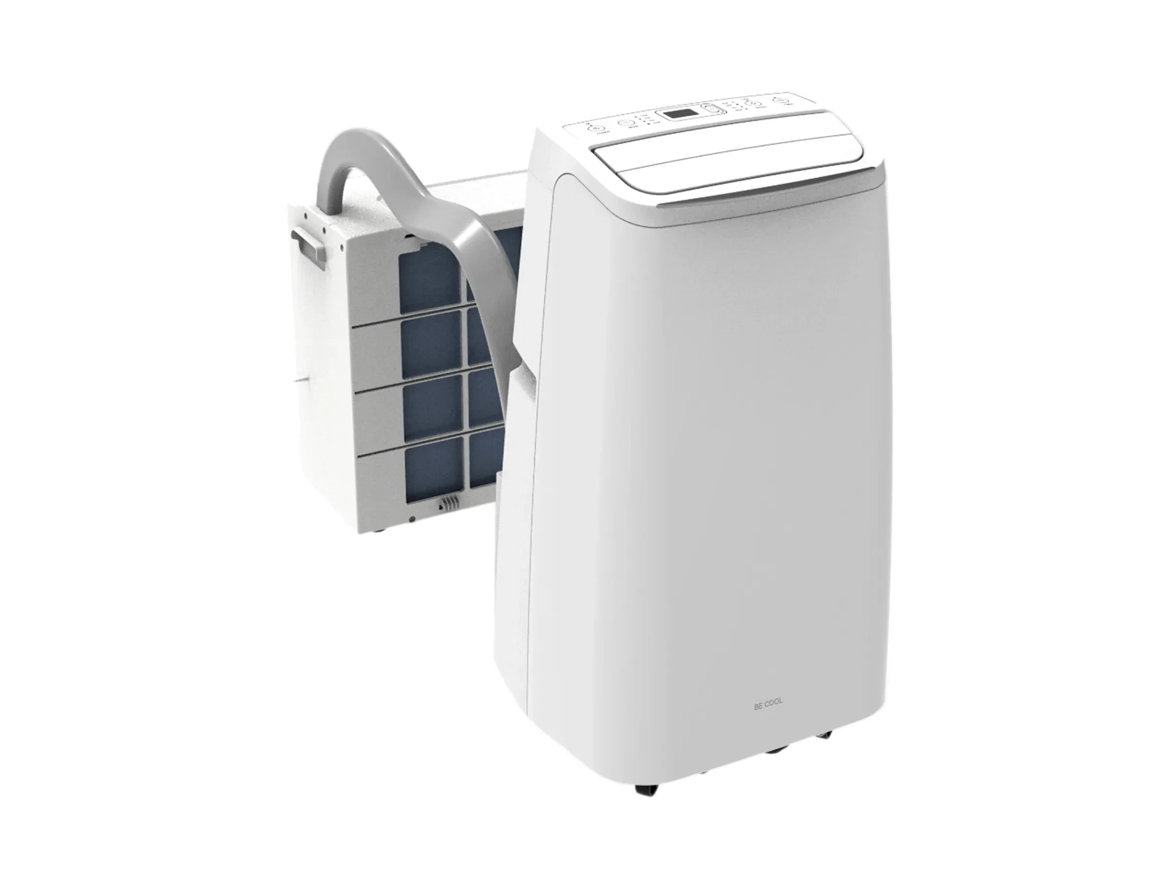 Be Cool Mobiles Split Klimagerät BCPSK12KW mit WiFi Steuerung